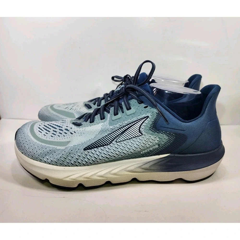 Altra EGO Provision 6‎ Running Shoes Mens 11 Blue Green Workout Road Comfort EUC